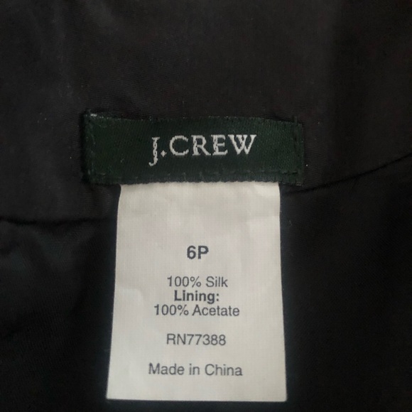 J. Crew Silk Cocktail Dress with Pockets - Picture 8 of 10